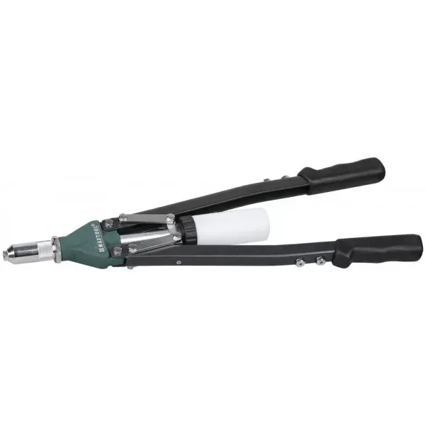 Заклепочник двуручный силовой, KRAFTOOL "RS-55" 31179, d=2,4-6,4мм для вытяжных заклепок из алюминия, стали, нерж cтали, усил литой корпус, контейнер 31179 купить в Екатеринбурге