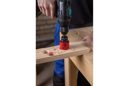 Коронка биметаллическая HAMMER Ф51х38мм 5/8&quot; BiMETALL (224-010) купить в Екатеринбурге