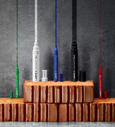 ЗУБР МК-800 белый, 2-8 мм клиновидный маркер-краска (06327-8) купить в Екатеринбурге