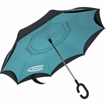 Зонт-трость обратного сложения эргономичная рукоятка с покрытием Soft Touch Gross 69701 купить в Екатеринбурге