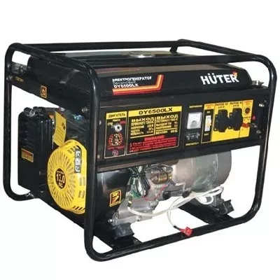 Электрогенератор бензиновый Huter DY6500LX электростартер с пультом 900/64/1/24 купить в Екатеринбурге