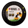 Леска для триммера витой квадрат, 2,7мм х 196м, на DIN катушке FLEX CORD// Denzel 96299 купить в Екатеринбурге