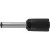 Наконечник СВЕТОЗАР штыревой, изолированный, для многожильного кабеля, черный, 1,5 мм2, 25шт 49400-15 купить в Екатеринбурге