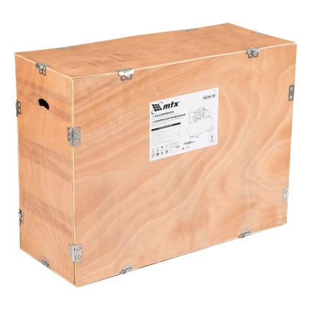 Компрессор воздушный MTX КК-2200/100, 2,2 кВт, 350 л/мин, 100 л, прямой привод, масляный купить в Екатеринбурге