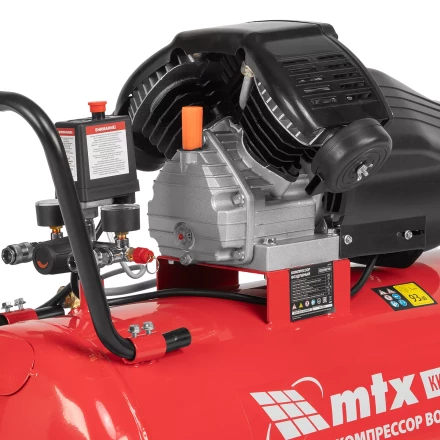 Компрессор воздушный MTX КК-2200/100, 2,2 кВт, 350 л/мин, 100 л, прямой привод, масляный купить в Екатеринбурге