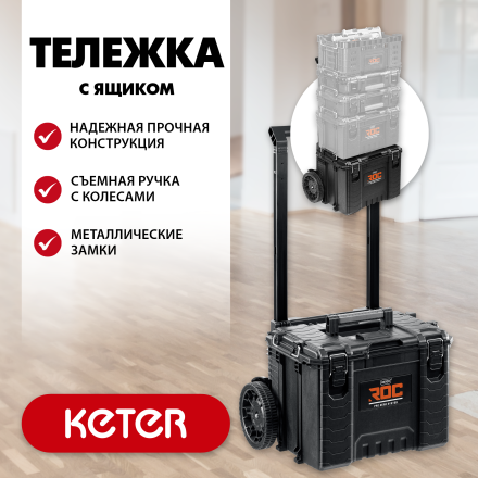 Тележка на колесах "GEAR CART", 22", KETER 38370 купить в Екатеринбурге