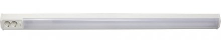 Светильник люминесцентный СВЕТОЗАР модель &quot;СЛР-236&quot; с плафоном и выключателем, 2 розетки, лампа Т8, 1360x60x80мм, 60Вт SV-57585-36 купить в Екатеринбурге