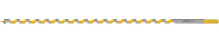 Сверло по дереву "Spiral", спираль Левиса, HEX хвостовик, STAYER Professional 29475-450-10, d=10х450мм 29475-450-10 купить в Екатеринбурге