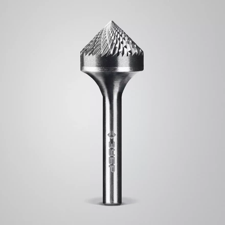 Зубр Твердосплавная борфреза K - зенкер с вершиной 90°, 20 х 10 мм (28809-20-10) купить в Екатеринбурге