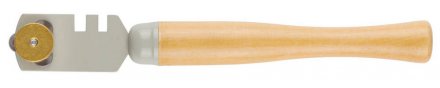 Стеклорез STAYER &quot;MASTER&quot;, деревянная ручка, 3 ролика 33613_z01 купить в Екатеринбурге