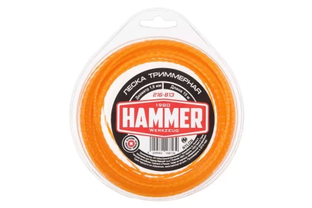 Леска для триммеров HAMMER 216-813 купить в Екатеринбурге