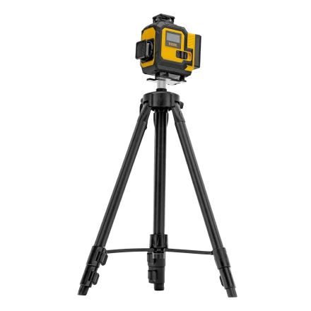 Лазерный уровень мультипризменный DLV 360-4T, 30 м, зеленый луч, Li-Ion 2,4 Aч, штатив// Denzel 350815 купить в Екатеринбурге