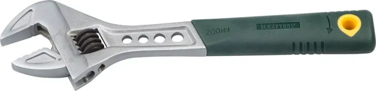 Ключ разводной Tiger, 200 / 30 мм, KRAFTOOL 27265-20 купить в Екатеринбурге