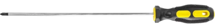 Отвертка STAYER &quot;MASTER&quot;, двухкомпонентная рукоятка, магнитный наконечник, PH1x250мм 2510-1-25_z01 купить в Екатеринбурге
