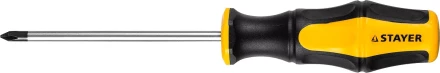 Отвертка STAYER &quot;MASTER&quot; &quot;HERCULES&quot;, Сr-V, противоскользящая рукоятка, PH1x100мм 25052-1-10_z02 купить в Екатеринбурге