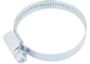 Хомуты из нержавеющей стали стандартное болтовое крепление 70-90 мм 25шт ширина 9мм ШУРУПЬ 45664 купить в Екатеринбурге