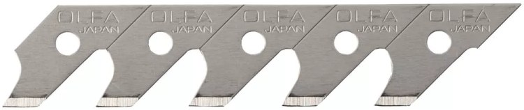 Лезвие OLFA перовое для CMP-1, 5х24,5х0,5мм, 15шт OL-COB-1 купить в Екатеринбурге