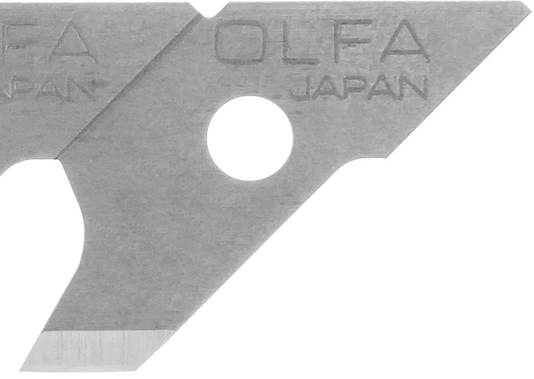 Лезвие OLFA перовое для CMP-1, 5х24,5х0,5мм, 15шт OL-COB-1 купить в Екатеринбурге