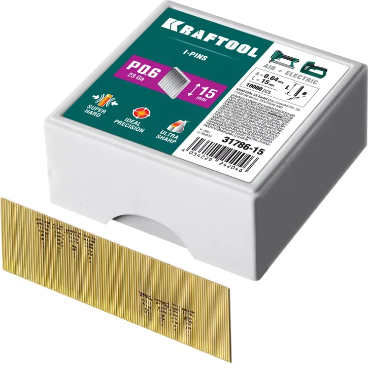 Шпильки тип 23GA (P0.6) 10 000 шт 31786-15 купить в Екатеринбурге