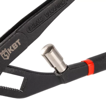 Клещи переставные саморегулирующиеся КВТ 180 мм с автоматической установкой (92361) купить в Екатеринбурге