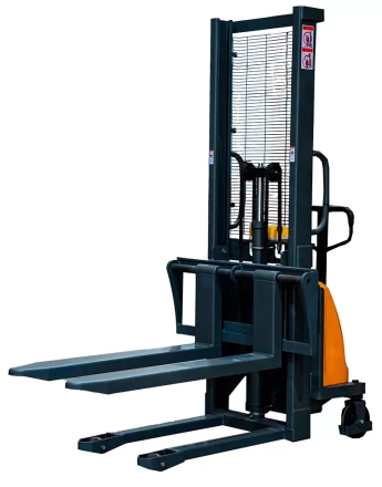 Штабелер гидравлический с электроподъемом 1,5 т 1,6 м XILIN CDD15B-E (WET) с раздвижными вилами 1009593 купить в Екатеринбурге
