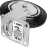 ЗУБР d 250 мм, г/п 210 кг, игольчатый подшипник, резина/металл, поворотное колесо, Профессионал (30936-250-S) купить в Екатеринбурге