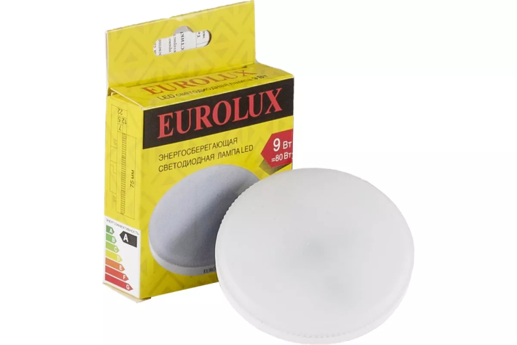Лампа светодиодная Eurolux LL-E-TAB-9W-230-4K-GX53 76/2/75 купить в Екатеринбурге