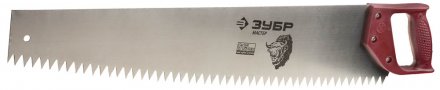 Ножовка ЗУБР &quot;МАСТЕР&quot; по дереву, прямой крупный зуб, пластиковая ручка, шаг зуба 12мм, 615мм 1525-12-60 купить в Екатеринбурге