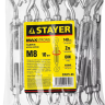 Талреп DIN 1480, крюк-крюк, оцинкованный, М8, 10 шт, STAYER Master 30525-08 30525-08 купить в Екатеринбурге