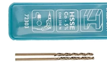 Сверло спиральное по металлу, 2,0 мм, HSS-Co, 2шт  GROSS 72303 купить в Екатеринбурге