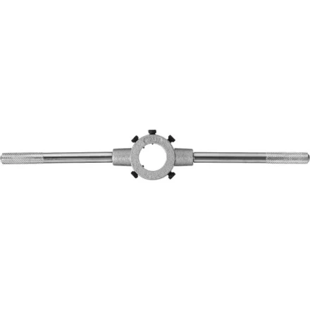 Плашкодержатель, ЗУБР Мастер 28141-30, с центровочными и прижимными винтами, 30х11мм для М10, L - 275мм 28141-30_z01 купить в Екатеринбурге