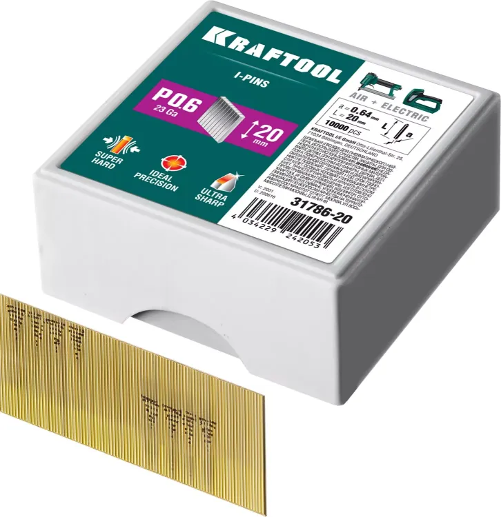 Шпильки тип 23GA (P0.6) 10 000 шт 31786-20 купить в Екатеринбурге