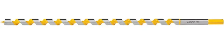 Сверло по дереву "Spiral", спираль Левиса, HEX хвостовик, STAYER Professional 29475-450-14, d=14х450мм 29475-450-14 купить в Екатеринбурге