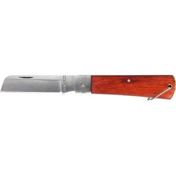 Нож складной, 200 мм, прямое лезвие, деревянная ручка  SPARTA 78998 купить в Екатеринбурге