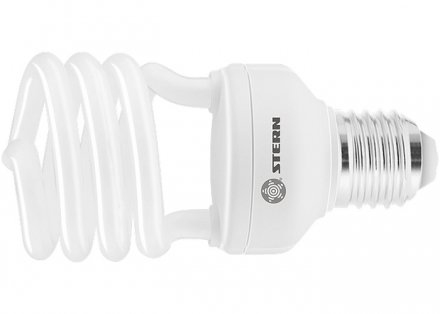 Лампа компактная люминесцентная полуспиральная 11W 2700K E27 8000ч Stern 90901 купить в Екатеринбурге