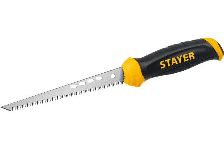 STAYER 160 мм, выкружная ножовка по гипсокартону, Professional, 8TPI, 15173_z02 купить в Екатеринбурге