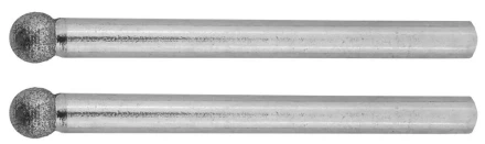 ЗУБР 2 шт, 4.0 x 3.2 x 38 мм, набор алмазных мини-шарошек (35922) купить в Екатеринбурге