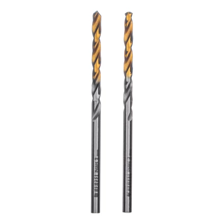 Сверло спиральное по металлу 3 x 60 мм, Р6М5, Golden Tip , 2шт. Denzel 718225 купить в Екатеринбурге