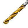 Сверло спиральное по металлу 3 x 60 мм, Р6М5, Golden Tip , 2шт. Denzel 718225 купить в Екатеринбурге