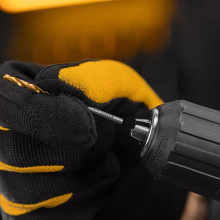 Сверло спиральное по металлу 3 x 60 мм, Р6М5, Golden Tip , 2шт. Denzel 718225 купить в Екатеринбурге