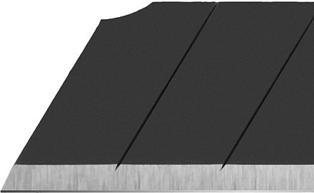 Лезвия OLFA сегментированные BLACK MAX, 9х80х0,38мм, 13 сегментов, 50шт OL-ABB-50B купить в Екатеринбурге