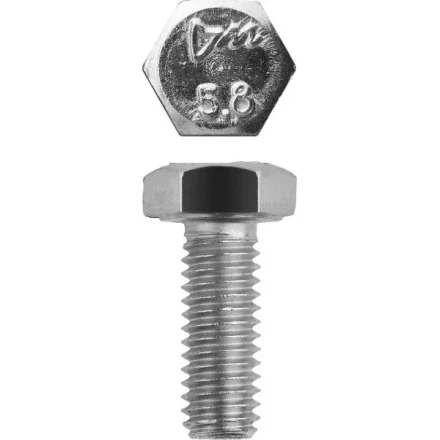 Болт ЗУБР &quot;МАСТЕР&quot; с шестигранной головкой, ГОСТ 7798-70, класс прочности 5.8, оцинкованный, M6x16мм, 5кг 303080-06-016 купить в Екатеринбурге