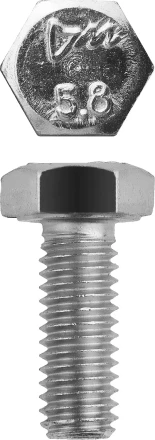 Болт ЗУБР &quot;МАСТЕР&quot; с шестигранной головкой, ГОСТ 7798-70, класс прочности 5.8, оцинкованный, M6x16мм, 5кг 303080-06-016 купить в Екатеринбурге