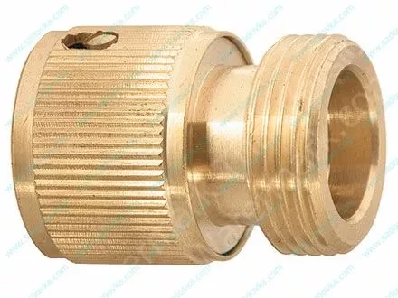 Соединитель латунный быстросъемный внешняя  резьба 3/4&quot; посадочный D 3/4&quot;  PALISAD 66275 купить в Екатеринбурге
