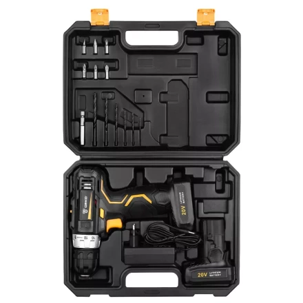 Дрель аккумуляторная DEKO GCD20DU3 SET 4, 063-4144 + набор 13 аксессуаров купить в Екатеринбурге