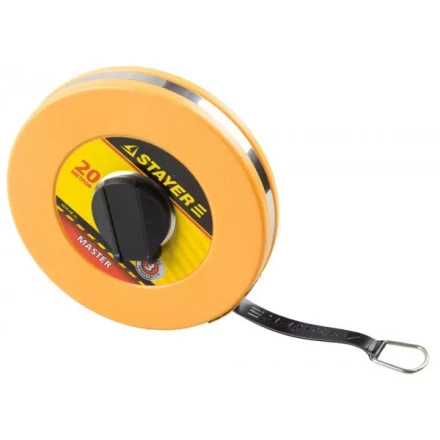 Мерная лента STAYER "MASTER" F-20, фиберглассовое двустороннее полотно, 20м 3415-20_z01 купить в Екатеринбурге