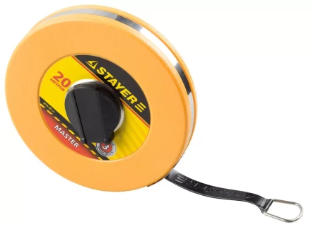 Мерная лента STAYER "MASTER" F-20, фиберглассовое двустороннее полотно, 20м 3415-20_z01 купить в Екатеринбурге