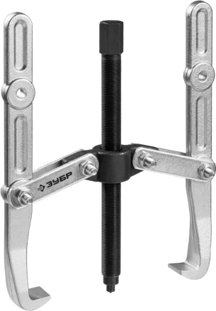 ЗУБР внешний d 40 - 340 мм, внутренний d 40 - 270 мм, шарнирный двухзахватный съемник с удлиненными захватами, Профессионал (43316-275) купить в Екатеринбурге