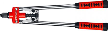 Заклепочник двуручный, MIRAX 31034, для заклёпок d=3,2 / 4,0 / 4,8 мм из алюминия и стали, литой корпус 31034_z01 купить в Екатеринбурге
