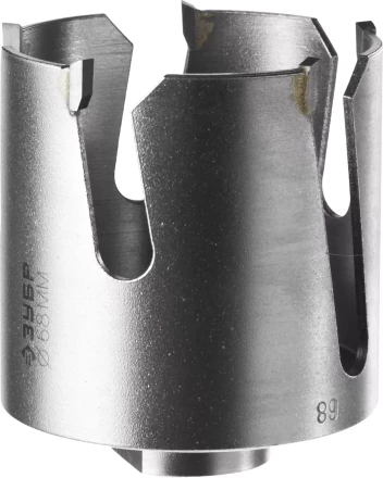 Коронка ЗУБР &quot;ПРОФИ&quot; &quot;ПРОУНИВЕРСАЛ&quot;, твердосплав резцы, бетон, кирпич, керам, цв мет, гипсокарт, пласт, дерево, d=68мм 29514-68 купить в Екатеринбурге